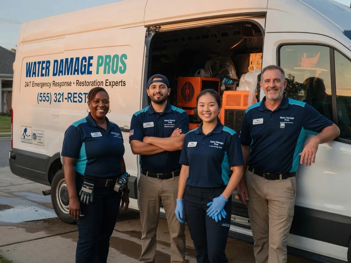 Water Damage Restoration company in Forney, TX